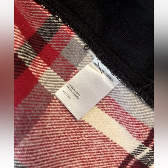 Original Weatherproof Vintage Long Sleeve Flannel Zip Up Shirt - Picture 6 of 7